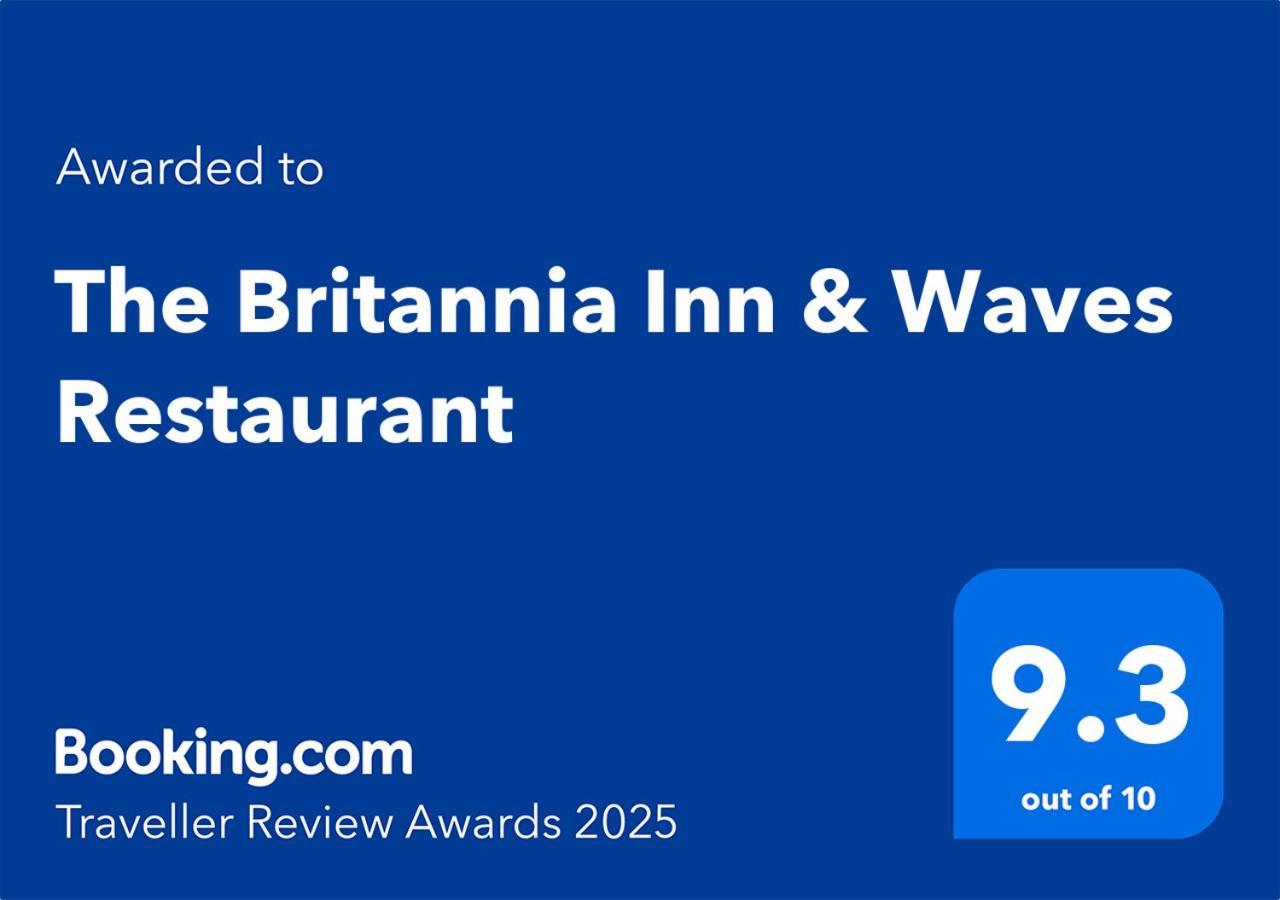 The Britannia Inn & Waves Restaurant St Austell Zewnętrze zdjęcie