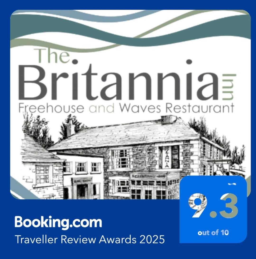 The Britannia Inn & Waves Restaurant St Austell Zewnętrze zdjęcie