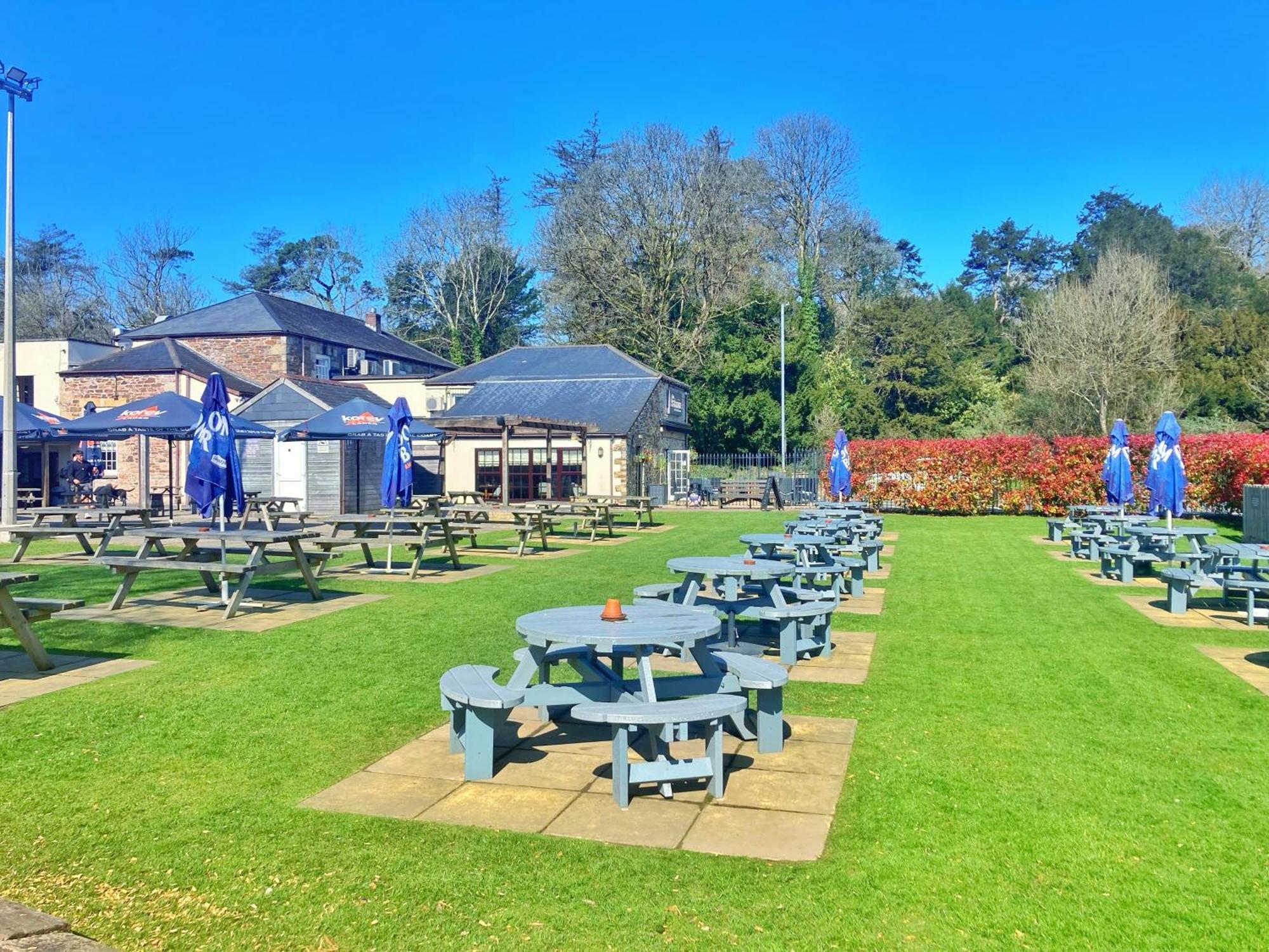 The Britannia Inn & Waves Restaurant St Austell Zewnętrze zdjęcie