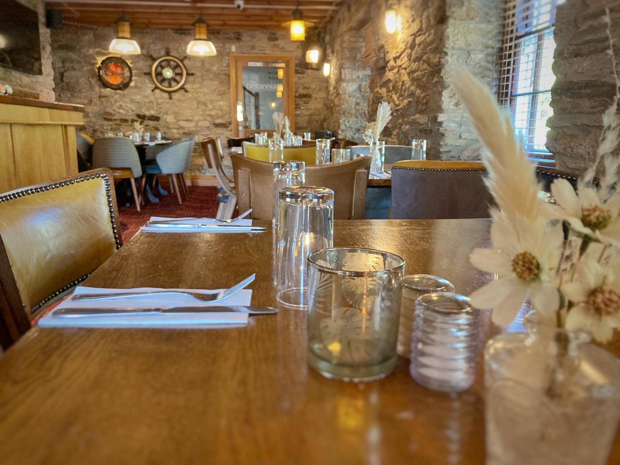 The Britannia Inn & Waves Restaurant St Austell Zewnętrze zdjęcie